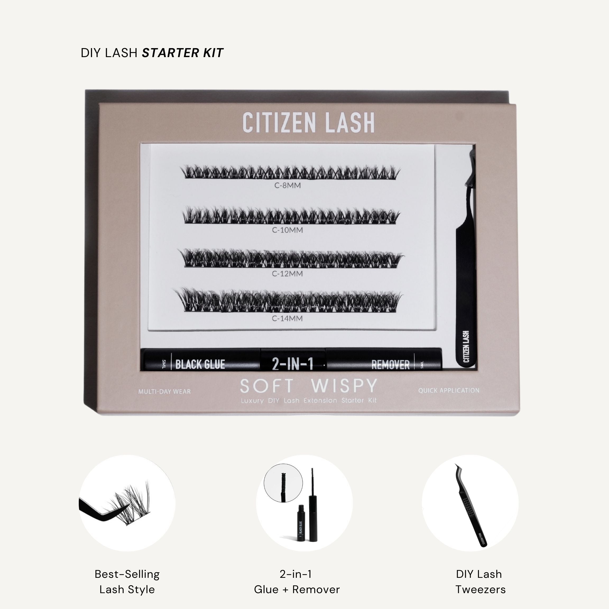 starter kit for diy lash extensions