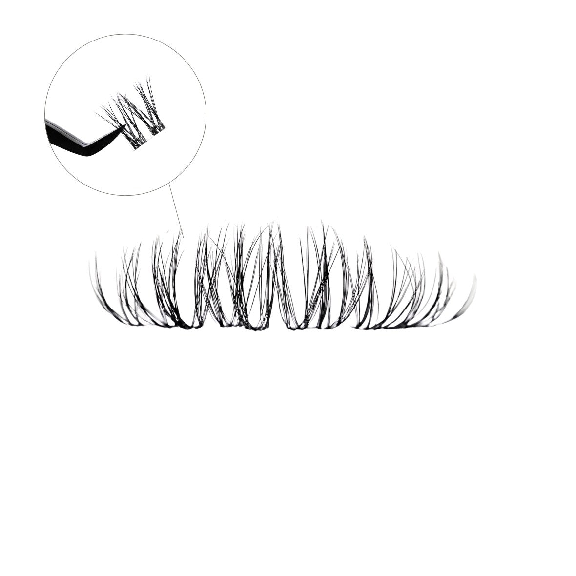 angel wet lash look diy eyelash extensions