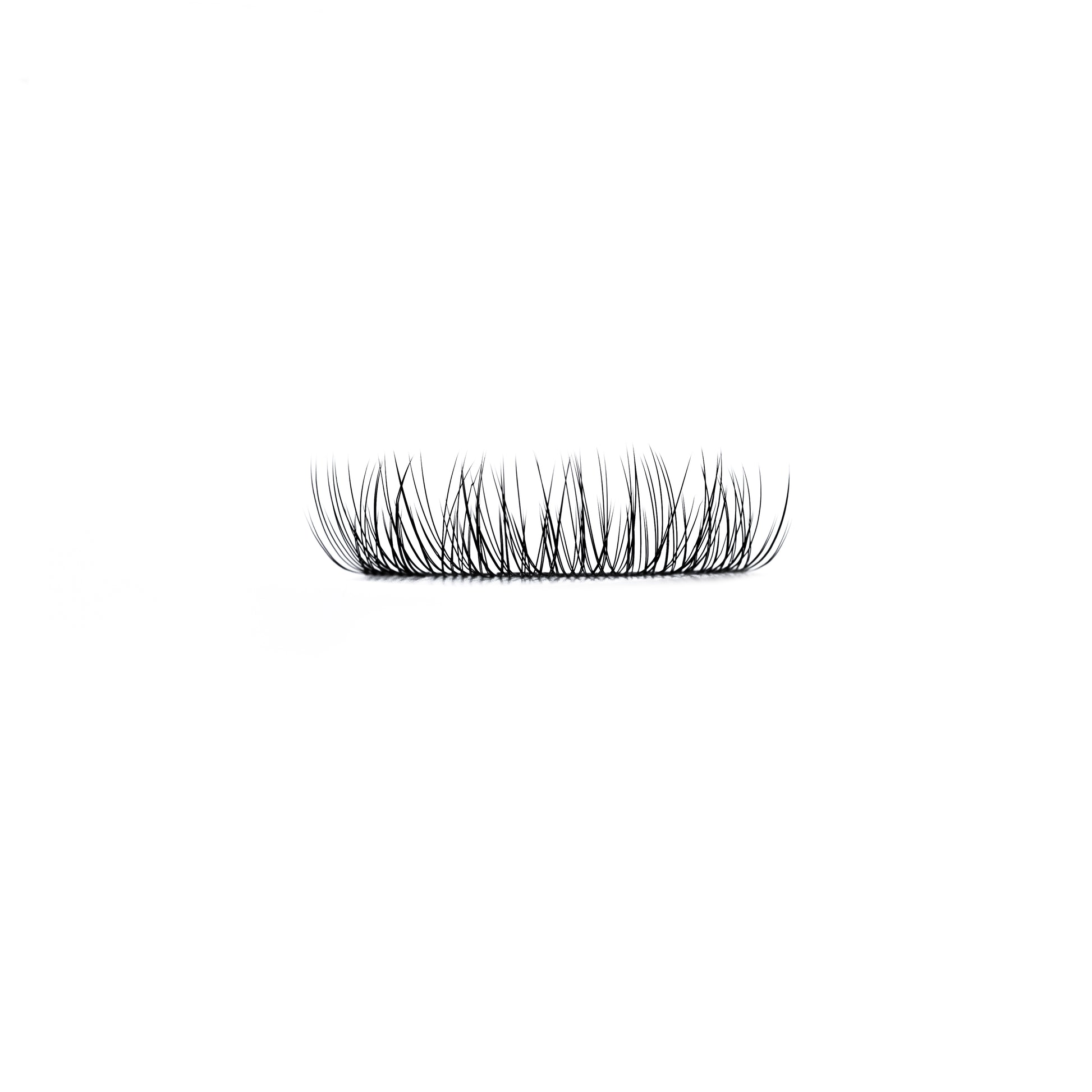 long length low density diy lash extension set for temporary lash application